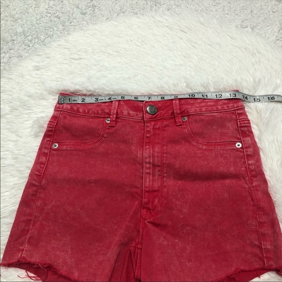 American Eagle Stretch 10” Rise Jean Short Raw - Picture 6 of 8